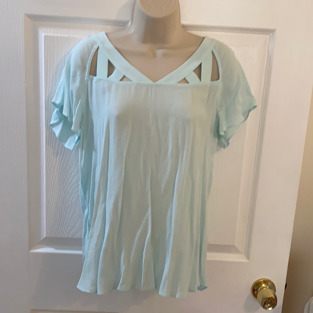 Anthropologie top; MAEVE; size 6
